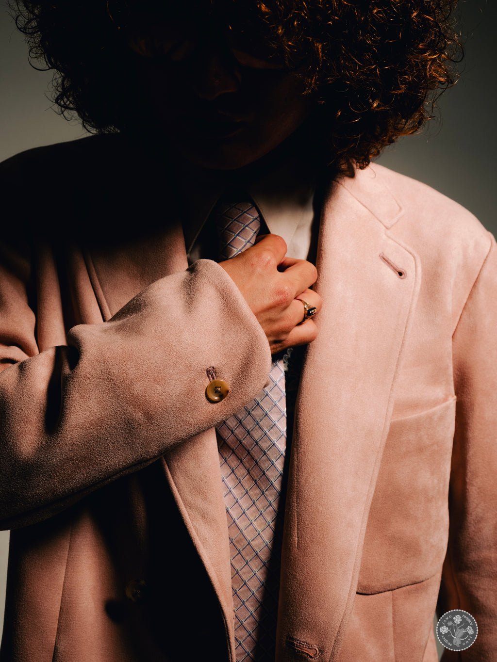 tairled jacket [color：PNK]