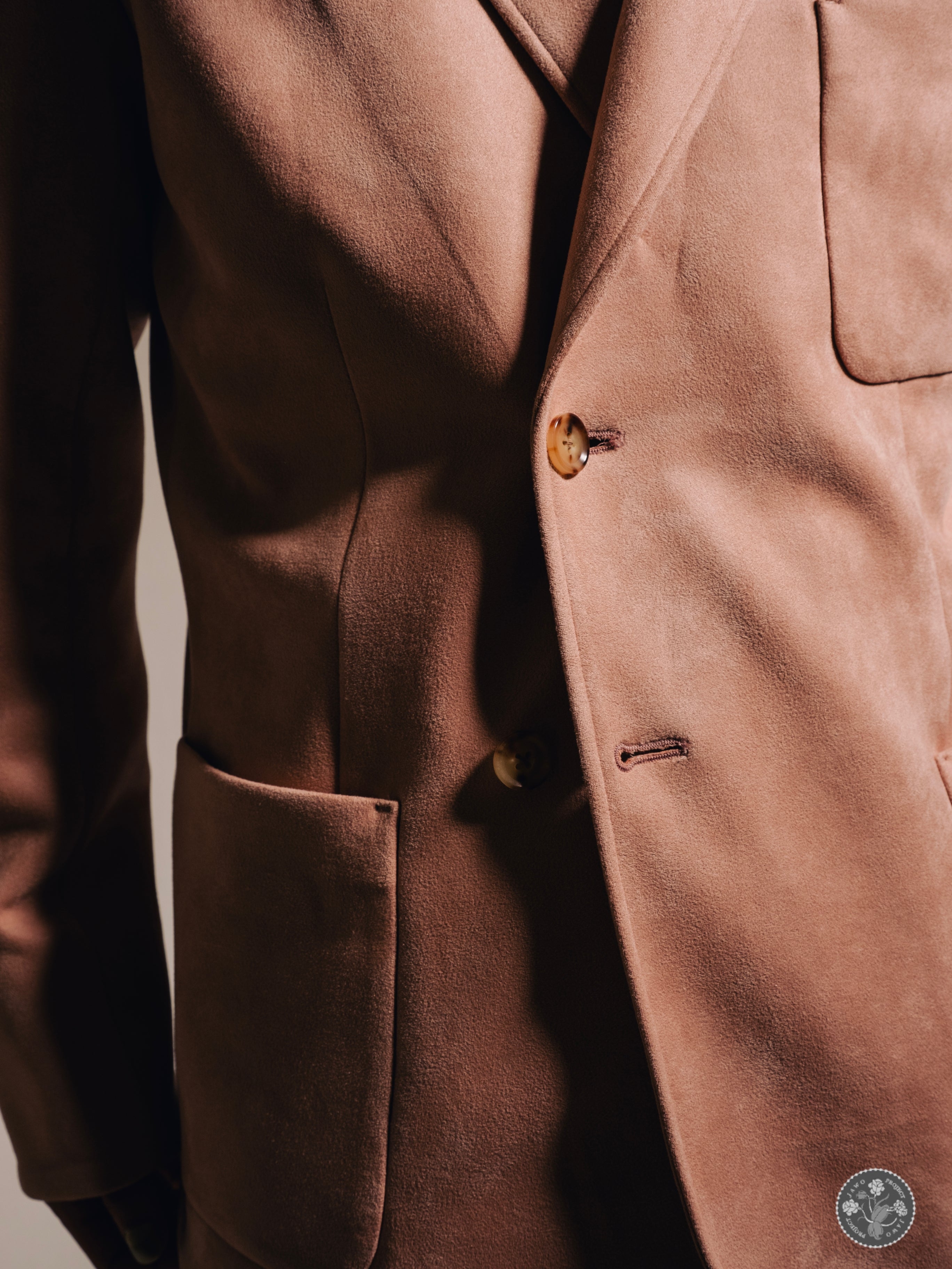tairled jacket [color：PNK]