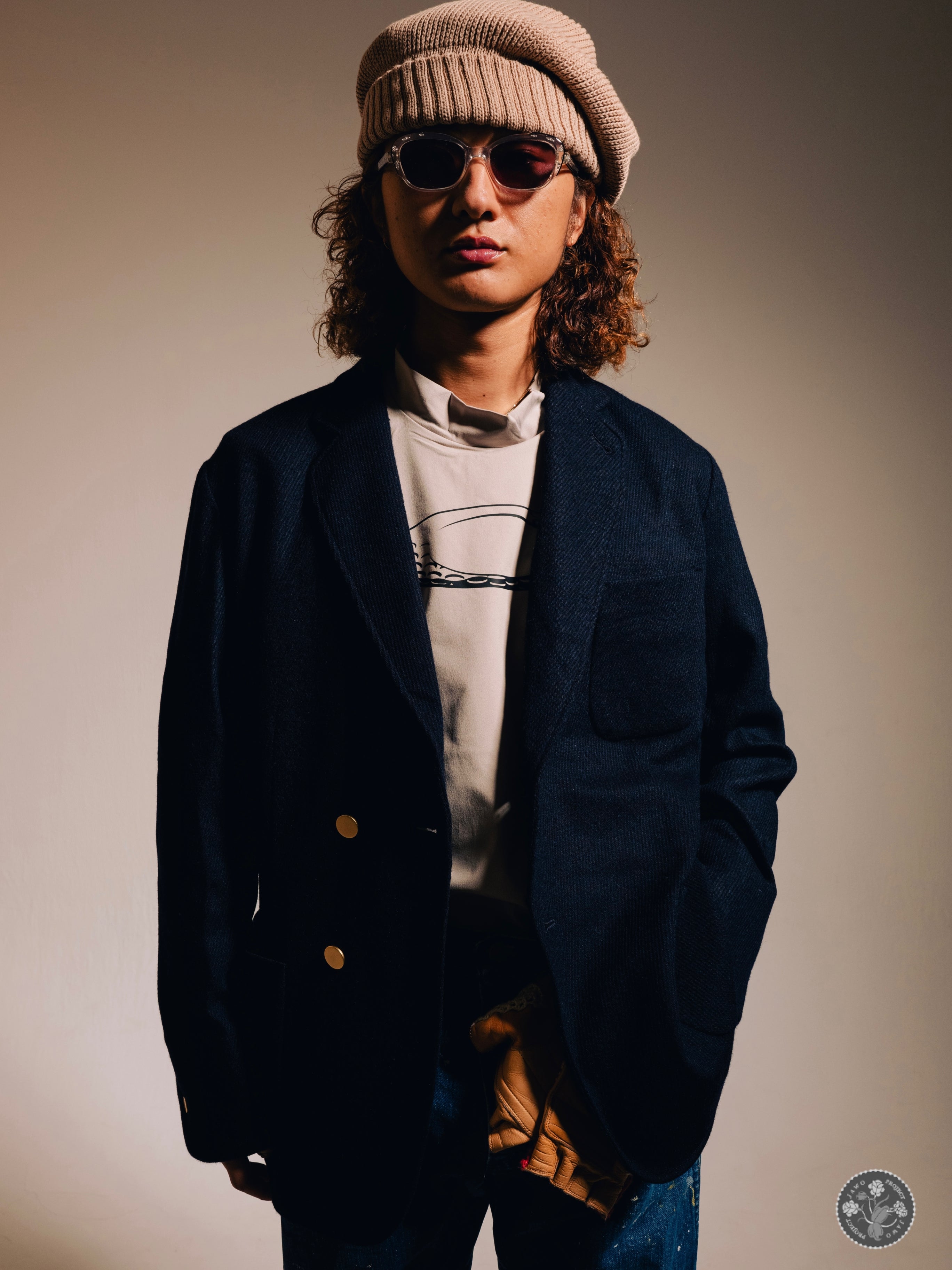 tailored jacket [color：NVY]