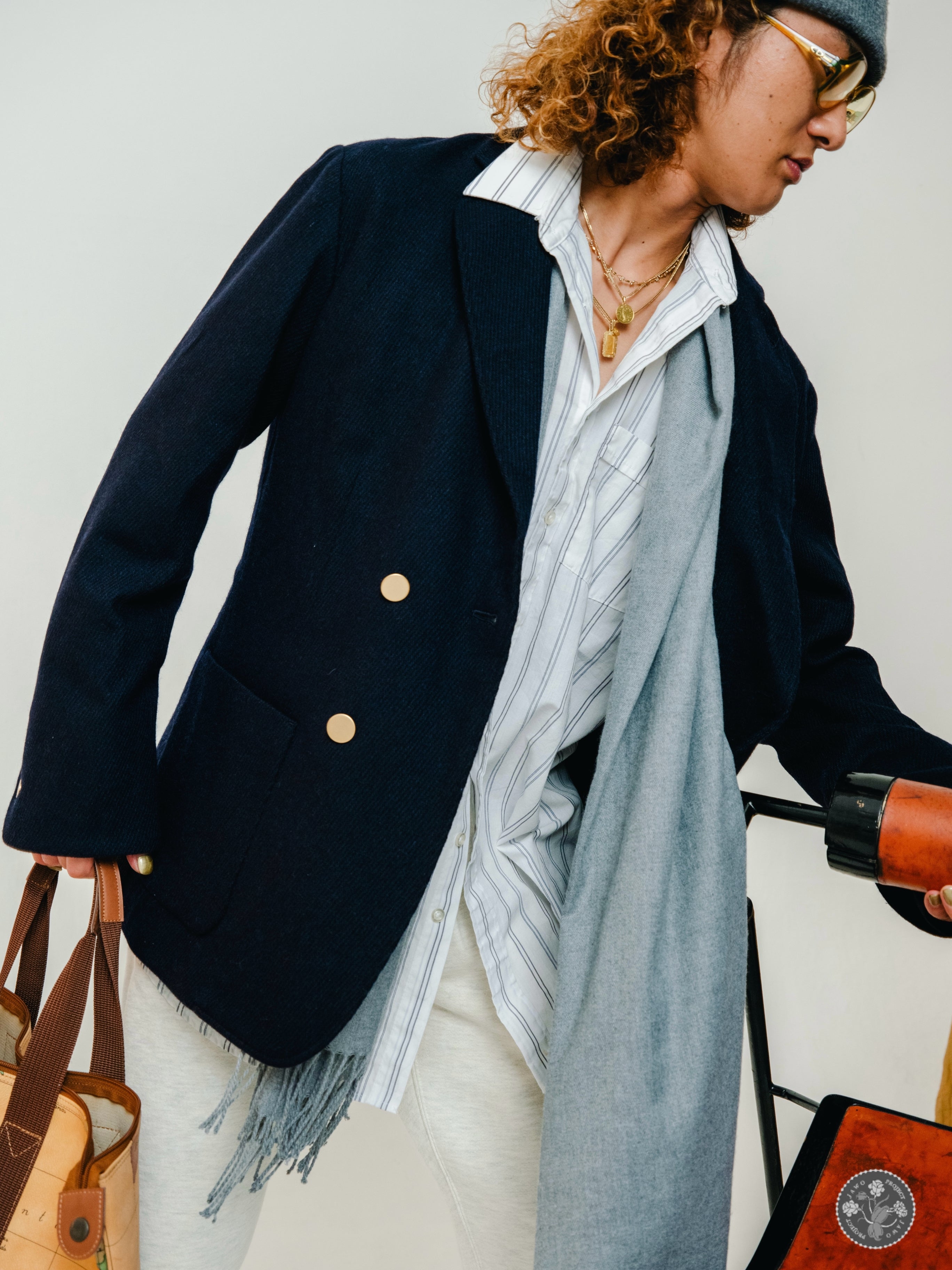 tailored jacket [color：NVY]