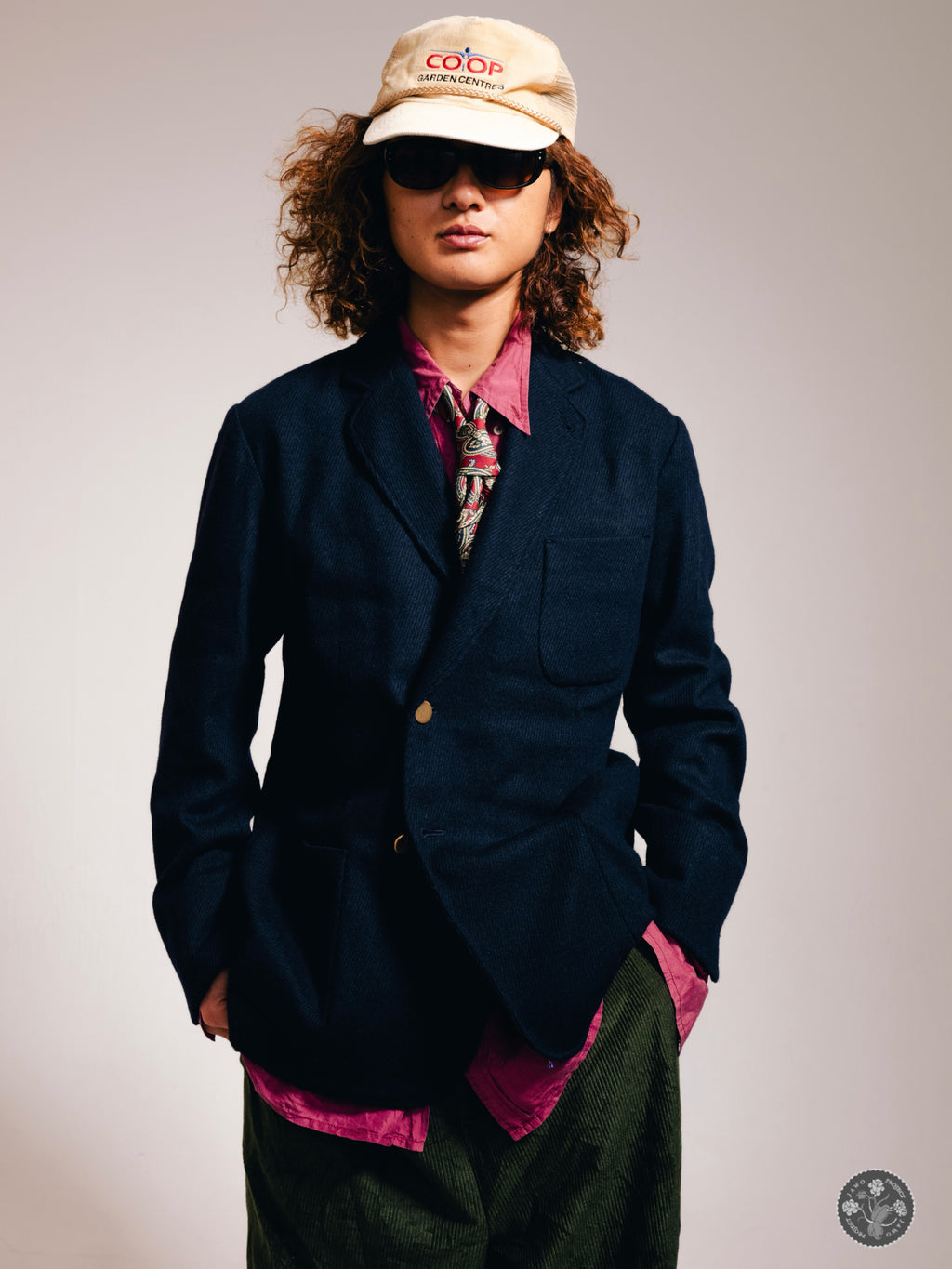 tailored jacket [color：NVY]