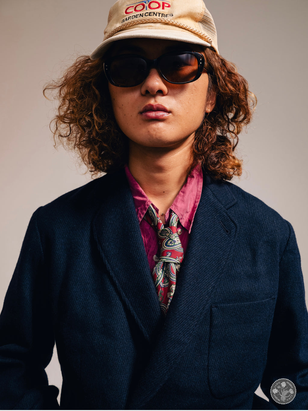 tailored jacket [color：NVY]